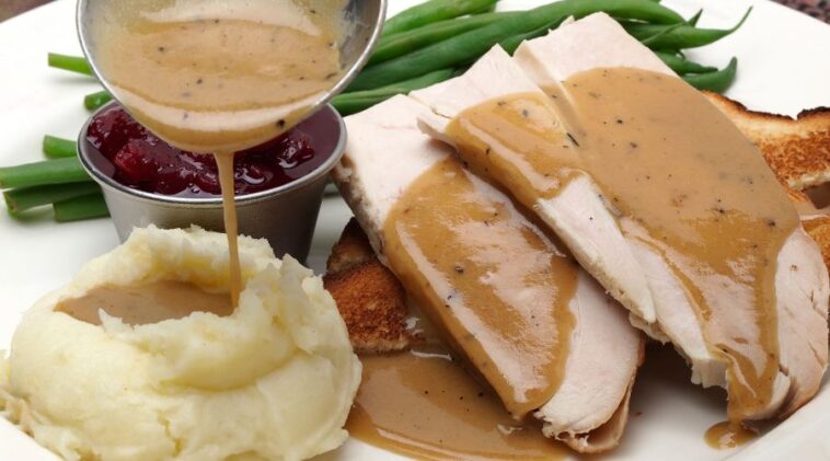 Turkey Loaf with Gravy